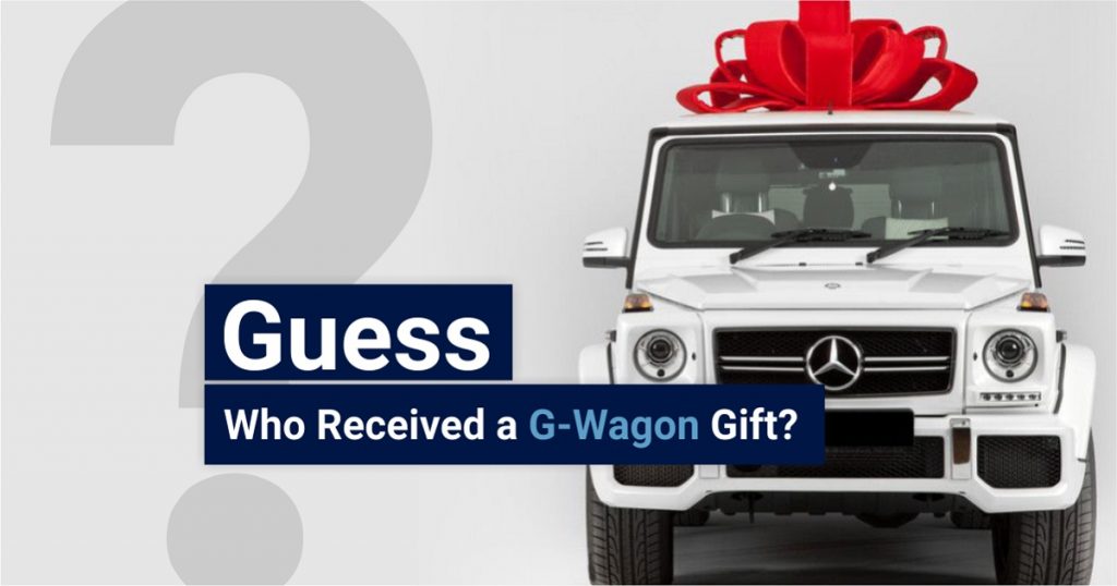 G-Wagon car gift - Cheki Nigeria