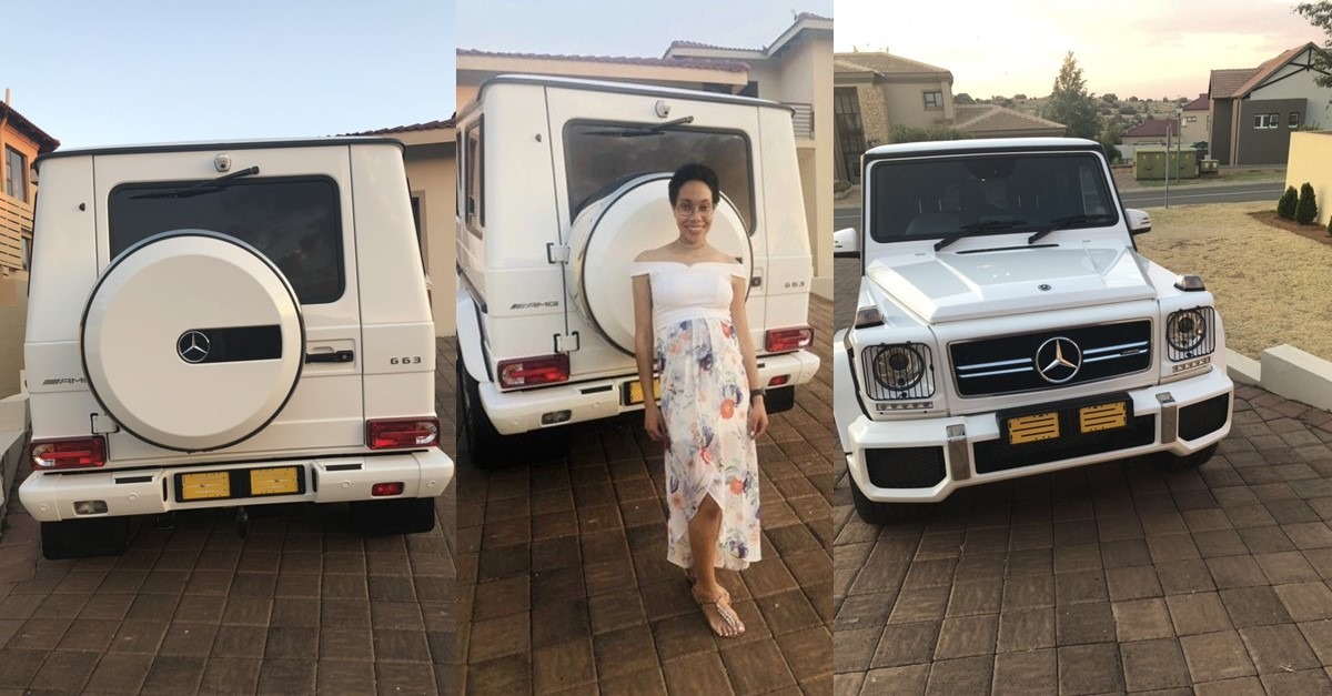 Woman gets G-Wagon as Push Gift - Cheki Nigeria