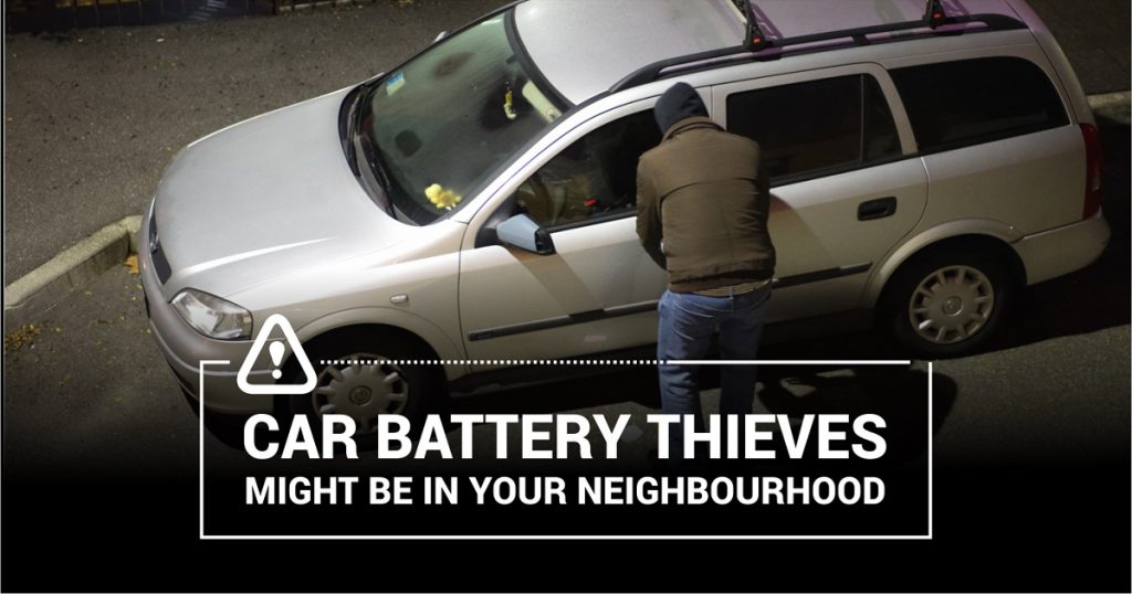 Car Battery thieves