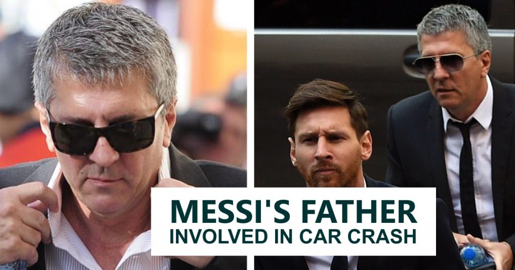 Messi Father Car Crash