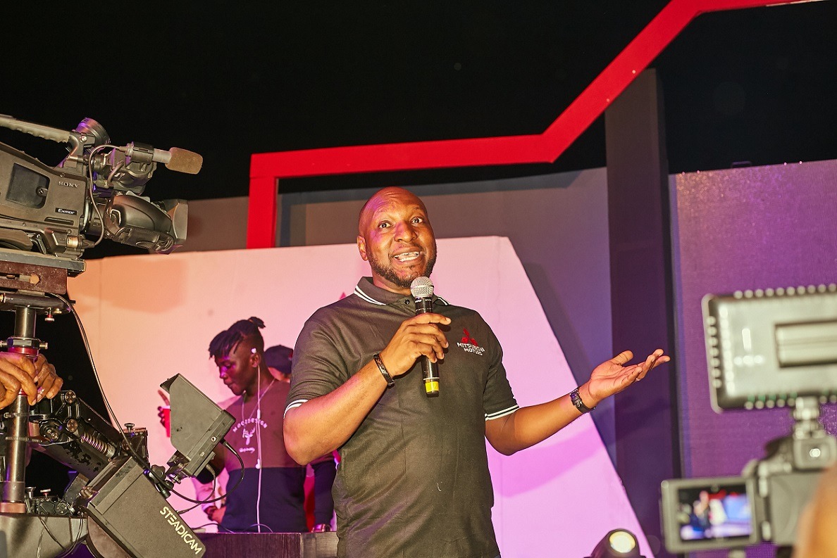 Tunji Itiola, General manager, Sales, Massilia motors at the Mitsubishi L200 Launch