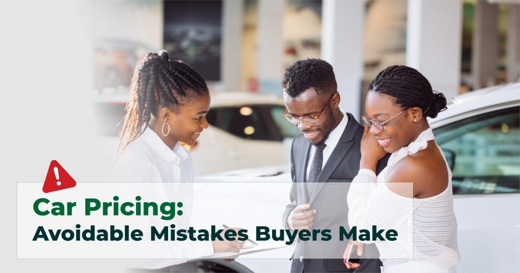 Car Pricing Mistakes