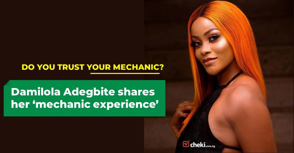 Damilola Adegbite shares her mechanic experience - Cheki Nigeria 1