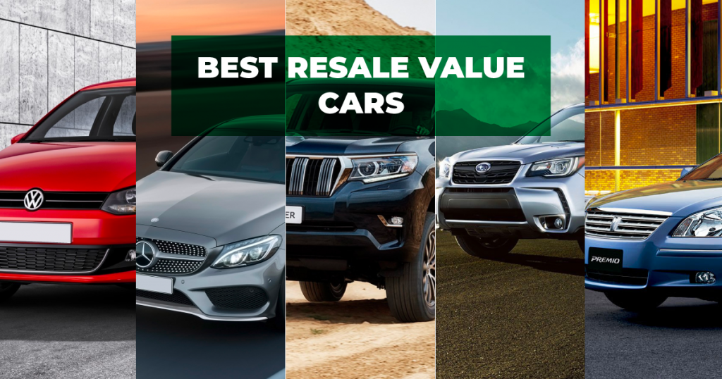 Cars with the best resale value