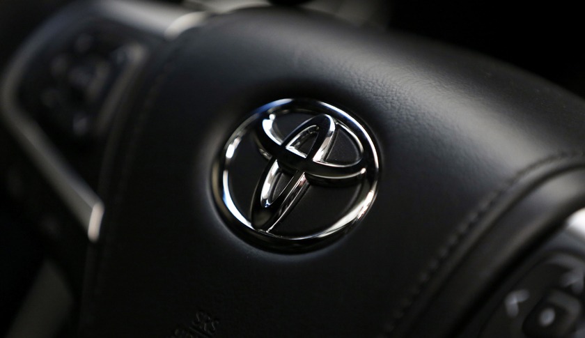 Toyota car and logo - Love Toyota cars