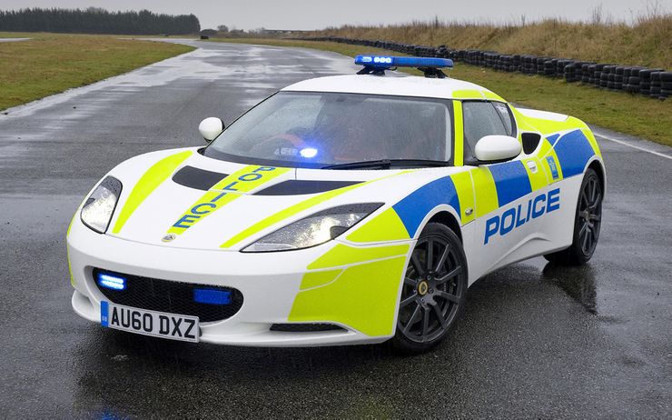 Fastest police cars in the world - Lotus Evora - The United Kingdom