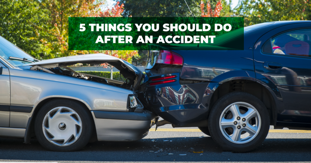 5 Things You Should Do After an Accident