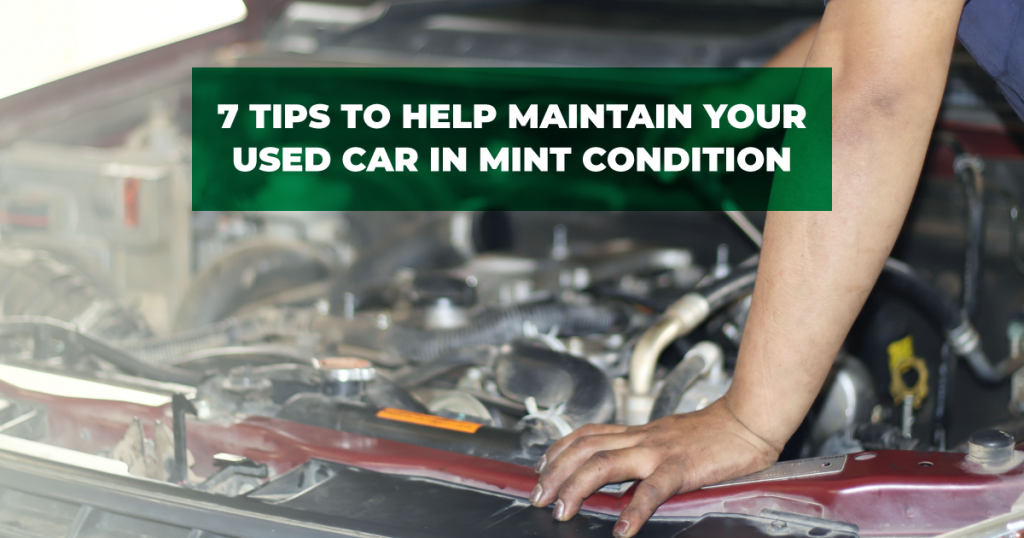 used cars maintenance tips